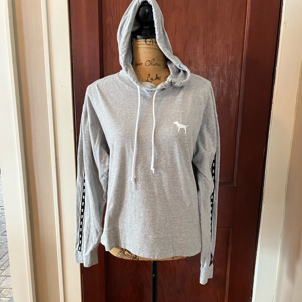 PINK Victoria's Secret Heather Gray Hoodie